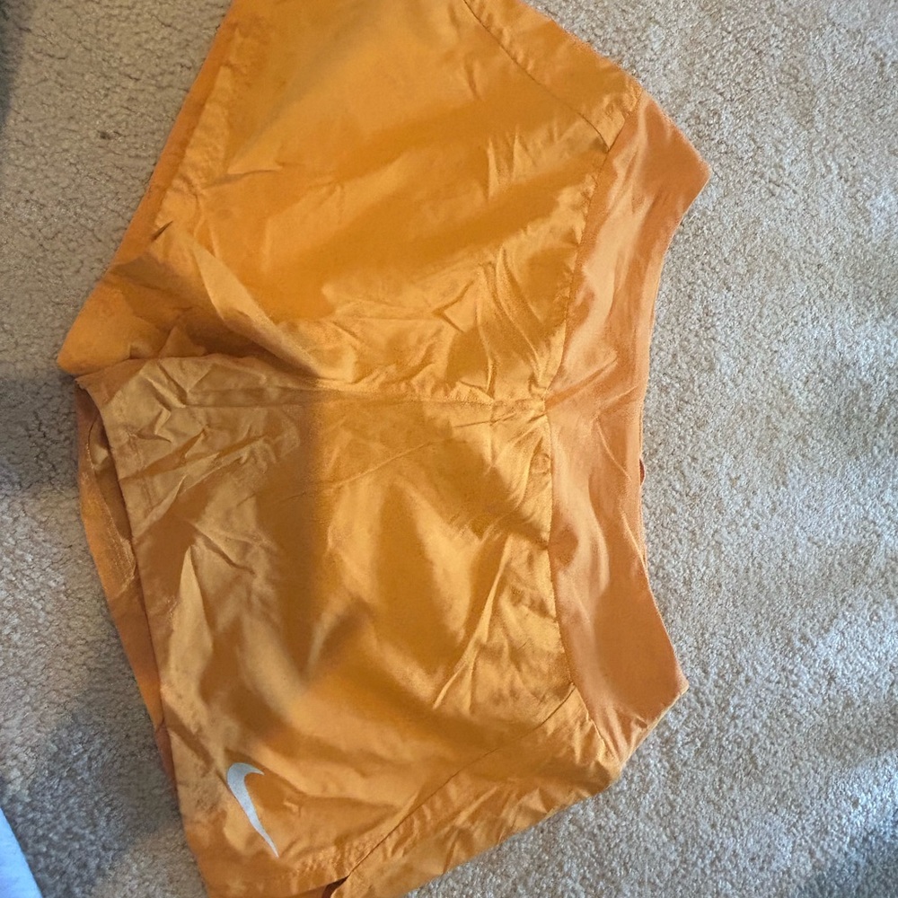 Nike Orange Athletic Shorts